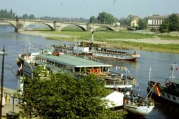 Bild: Dampferanlegestelle in Dresden
