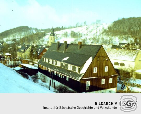 Blick zur Kirche