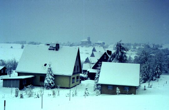 Blick zur  Zinnwalder  Kirche