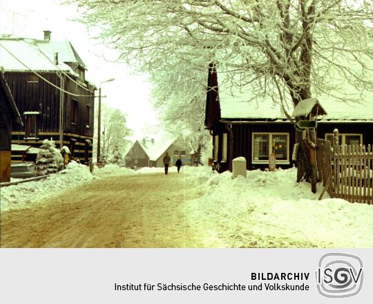 Dorfstraße in Schellerhau