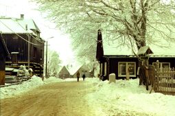 Bild: Dorfstraße in Schellerhau