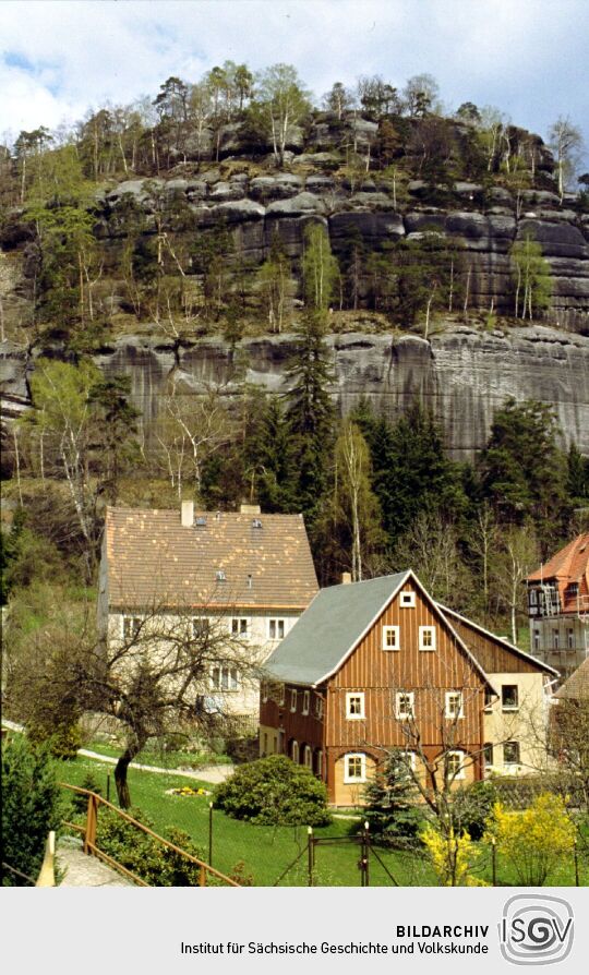 Ortsansicht in Oybin