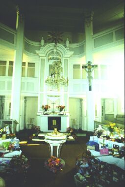 Bild: Kirchenschmuck zum Ernstedankfest in Seiffen