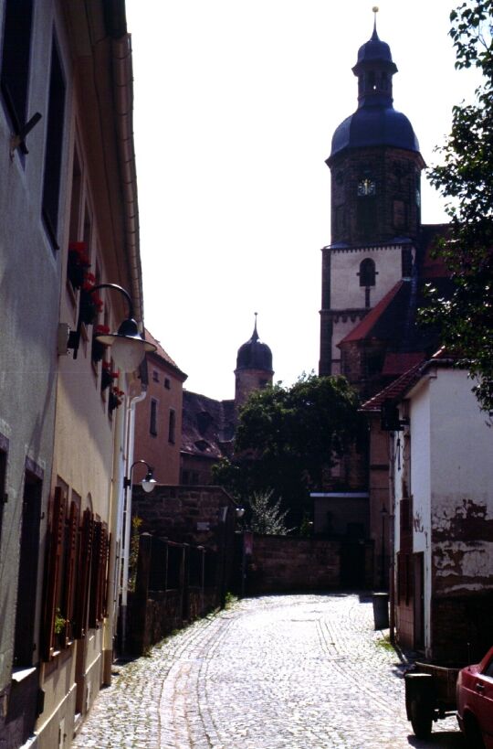 Schloßstraße in Dippoldiswalde