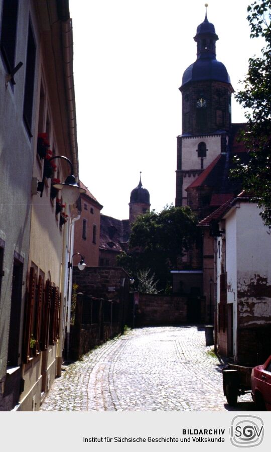 Schloßstraße in Dippoldiswalde