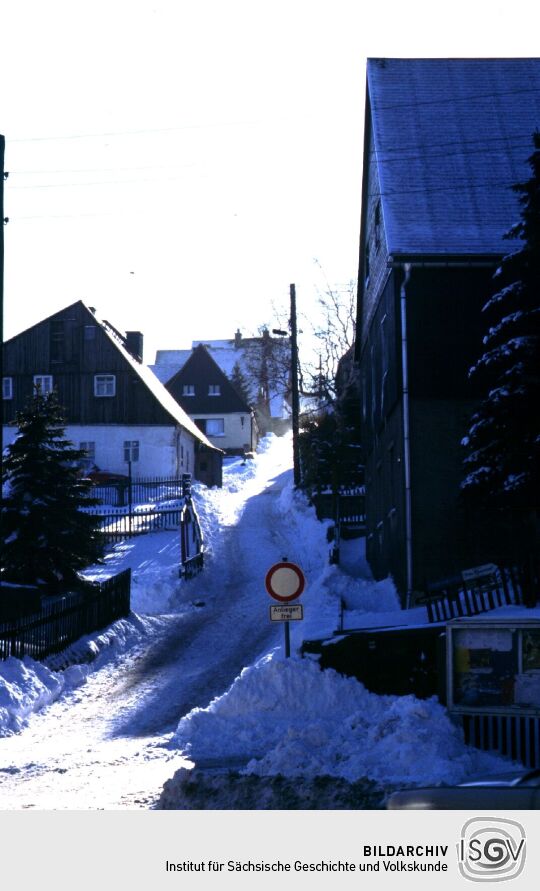 Alte Rodelbahn in Altenberg