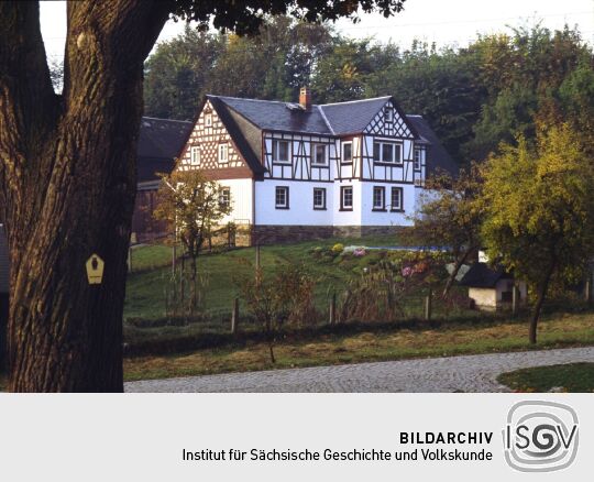 Wohnhaus mit Fachwerk