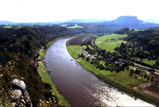 Ortsansicht in Rathen