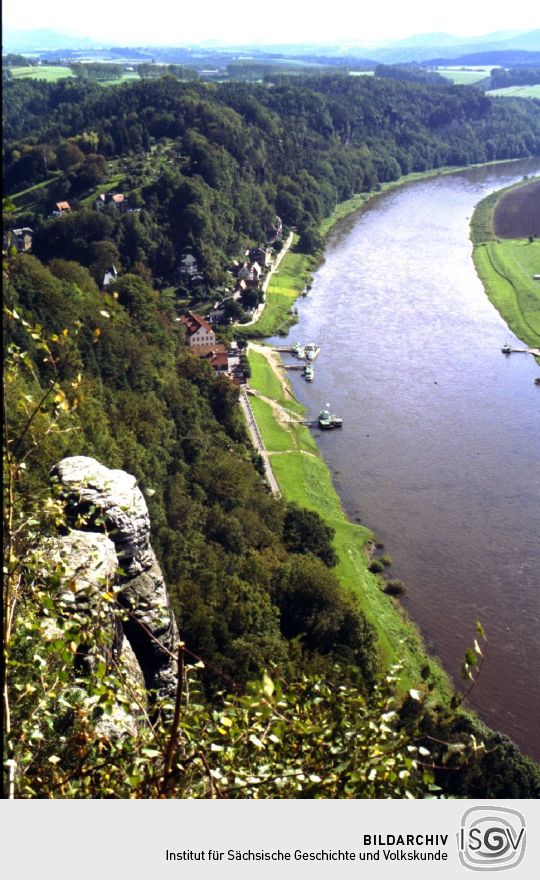 Ortsansicht in Rathen