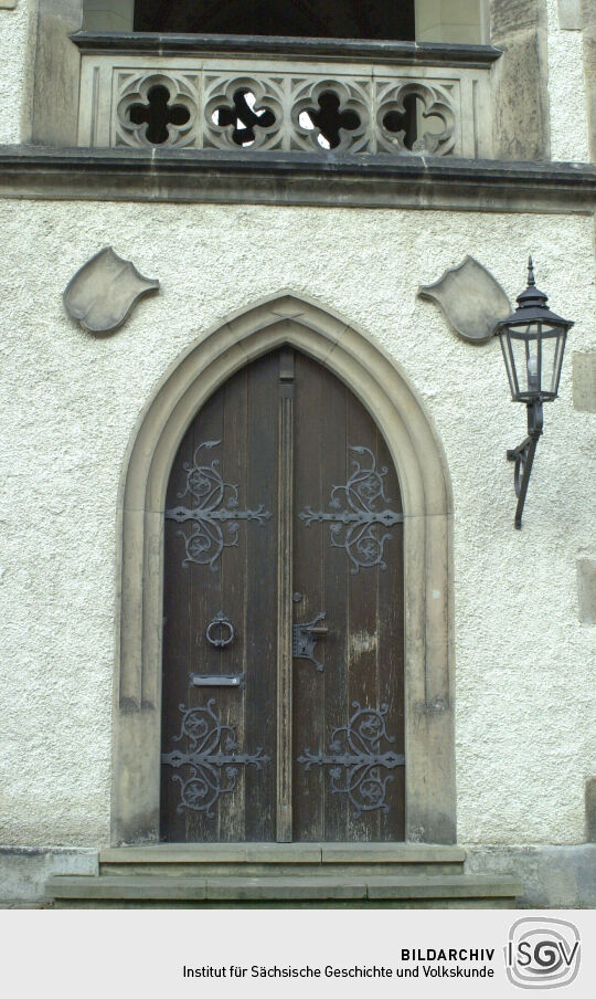 Detail: Pforte der Albrechtsburg in Meißen