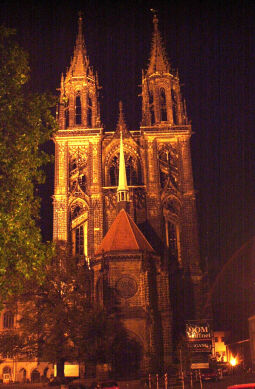 Bild: Meißen bei Nacht - Dom