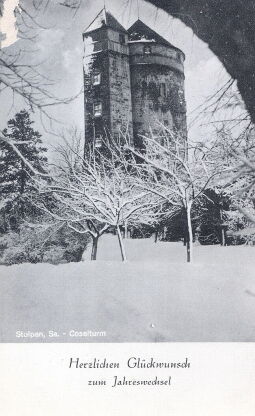 Bild: Postkarte 'Herzlichen Glückwunsch zum Jahreswechsel'