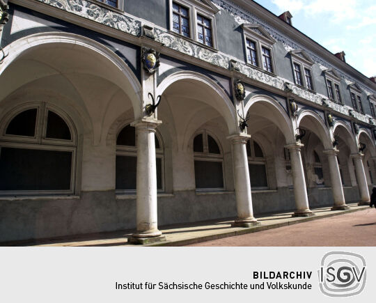 Ansicht des Stallhofes