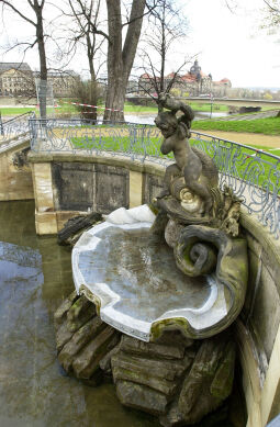 Bild: Ansicht des Brühlschen Gartens