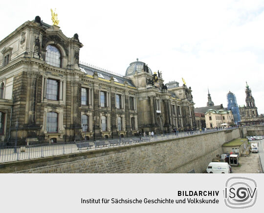 Ansicht des Lipsiusbaus