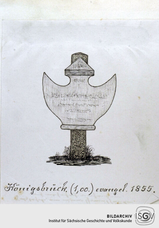 Grabstein in Königsbrück