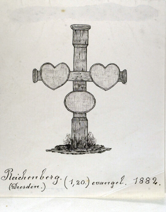 Grabstein in Reichenberg