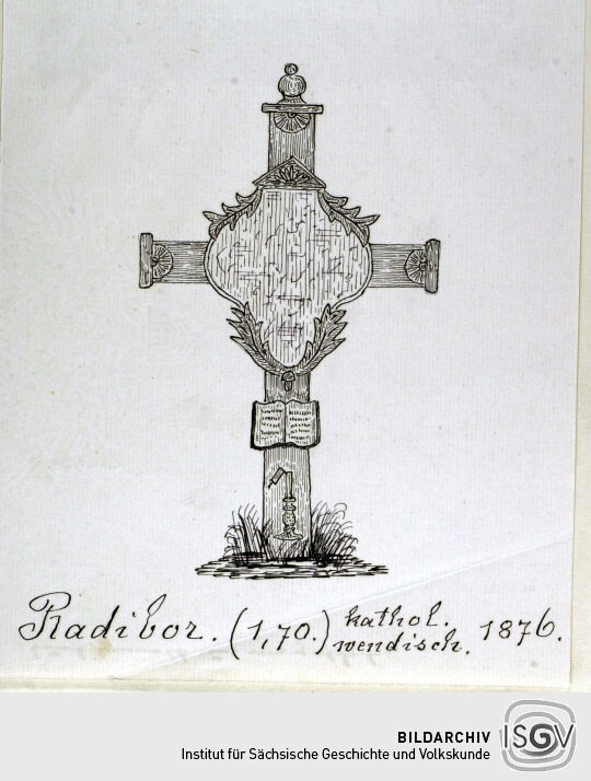 Grabstein in Radibor