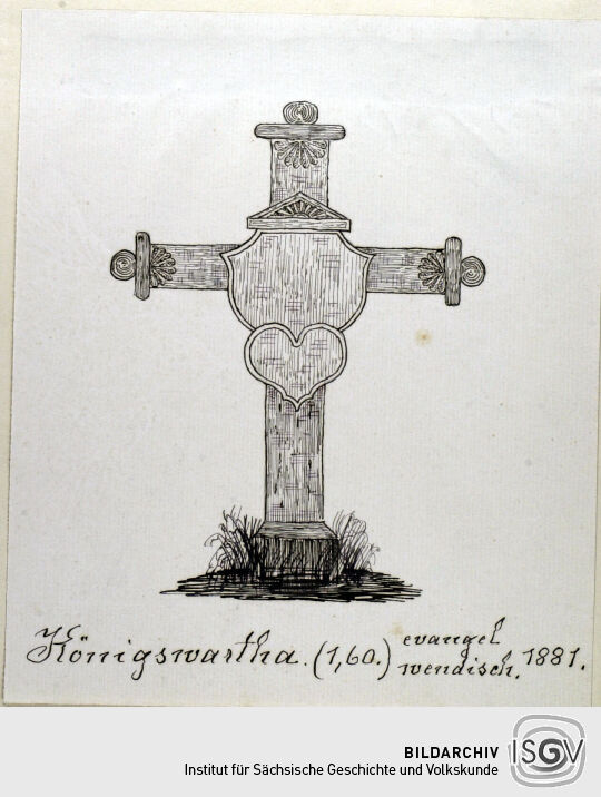 Grabstein in Königswartha