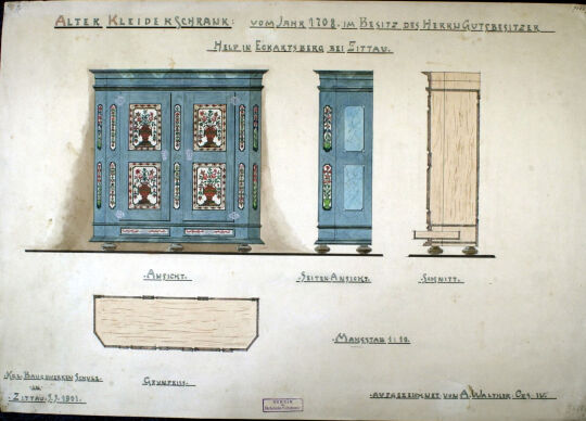 Schrank in Eckartsberg bei Zittau