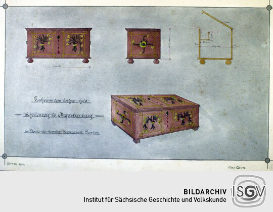 Truhe in Schellenberg bei Augustusburg