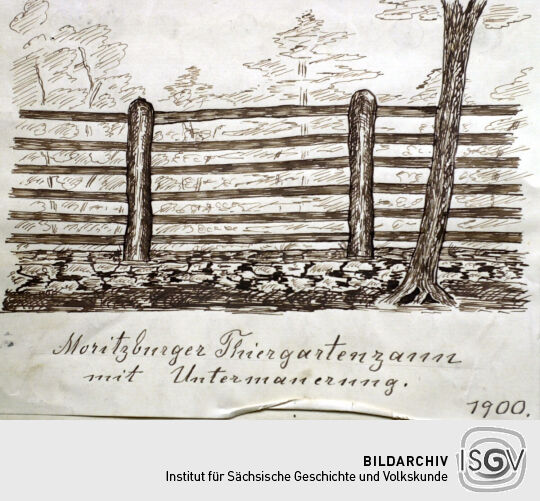 "Thiergartenzaun" in Moritzburg