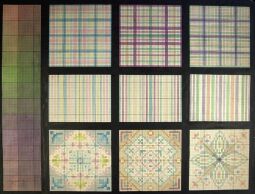 Bild: Musterzeichnung für textile Gestaltung von Margarete Meyrich