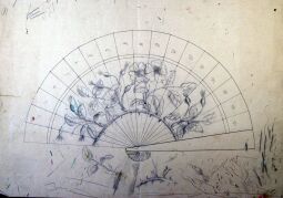 Bild: Musterzeichnung für textile Gestaltung von Margarete Meyrich