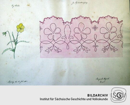 Blütendekor von Margarete Meyrich