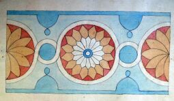 Bild: Geometrisches Muster von Margarete Meyrich