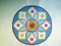 Bild: Geometrisches Muster von Margarete Meyrich