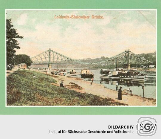 Das "Blaue Wunder" in Dresden