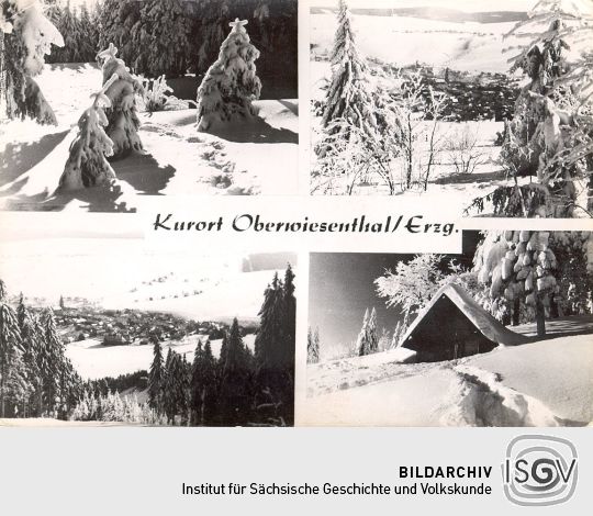 Postkarte "Kurort Oberwiesenthal/Erzg."