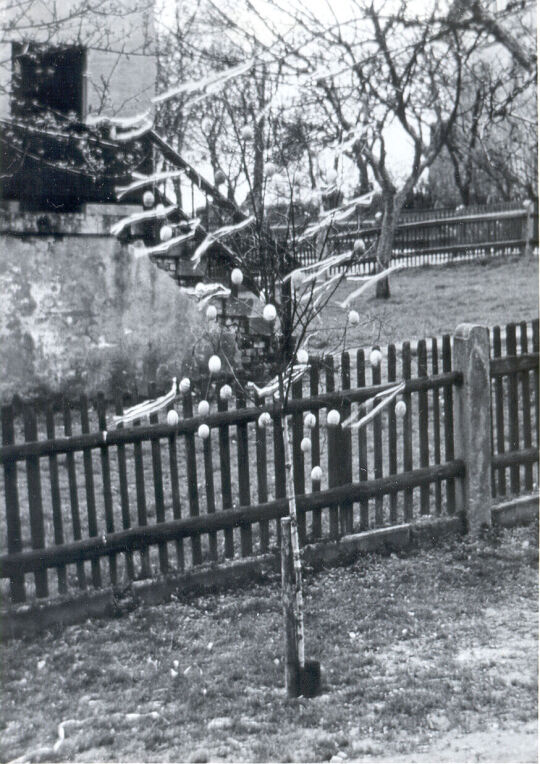 Osterbäumchen in Porschdorf