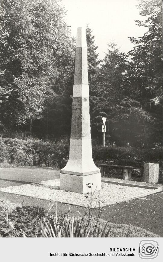 Ganzmeilensäule in Johanngeorgenstadt