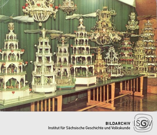 Pyramiden aus dem Spielzeugmuseum Seiffen