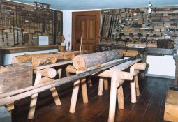 Bild: Werkzeuge eines Zimmermanns in Cunewalde