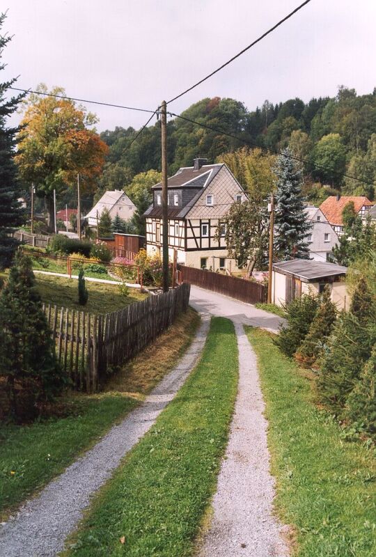 Der Schulweg in Steinbach