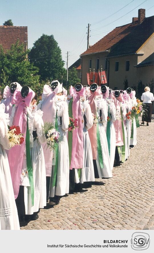 Fronleichnamsprozession in Radibor