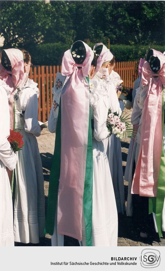 Fronleichnamsprozession in Radibor