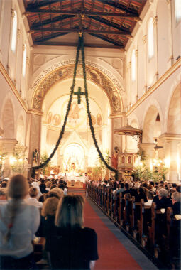 Bild: Fronleichnamsprozession in Radibor