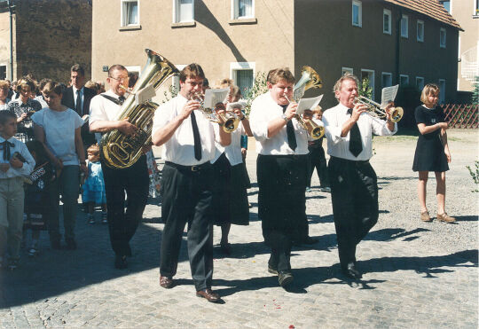 Fronleichnamsprozession in Radibor