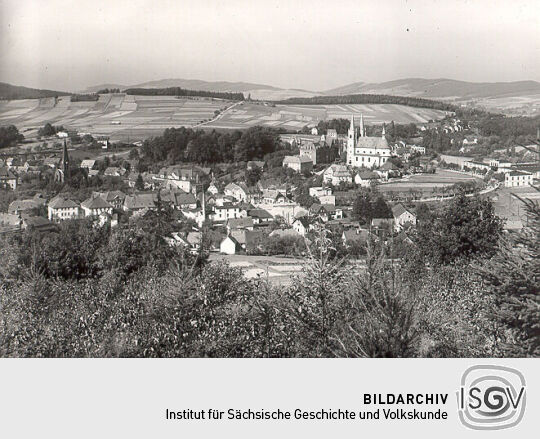 Blick auf Schirgiswalde