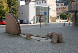 Bild: Der Kornmarkt in Zwickau