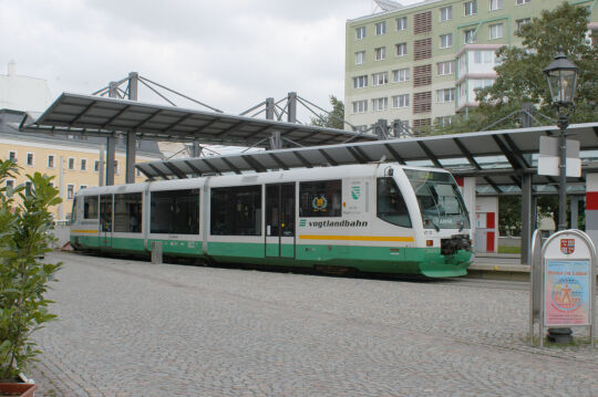 Ansicht der Inneren Schneeberger Straße/Klosterstraße Zwickau