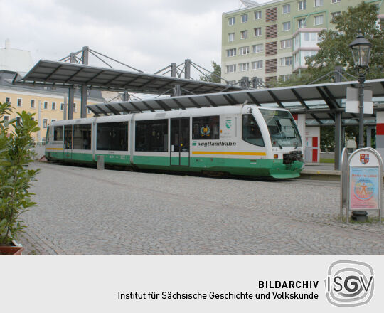 Ansicht der Inneren Schneeberger Straße/Klosterstraße Zwickau