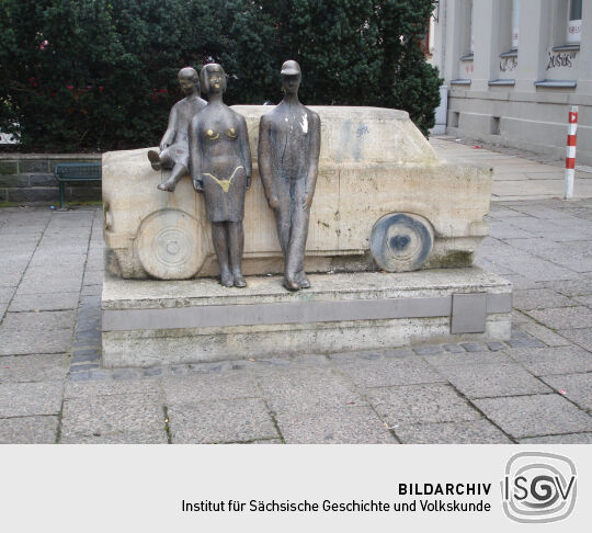 Trabant-Denkmal Zwickau