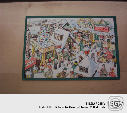 Adventskalender aus dem Spamer-Nachlass