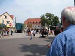 Bild: Festumzug zur 800-Jahr-Feier von Wermsdorf