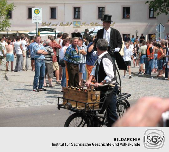 Festumzug zur 800-Jahr-Feier von Wermsdorf